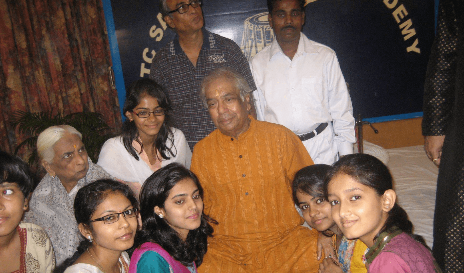 Ratnapriya with Pt. Birju Maharahj in a Group