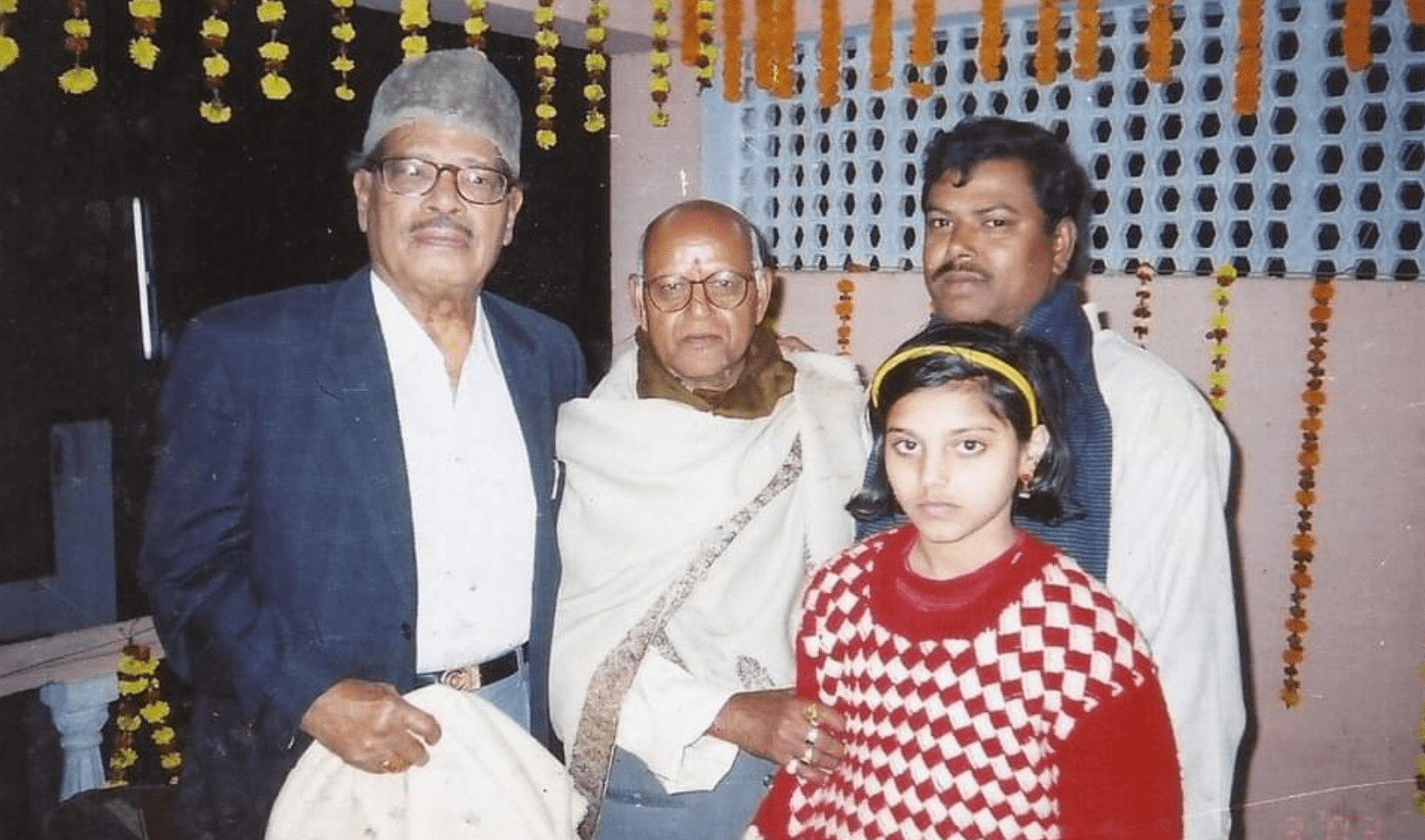 Ratnapriya with Manna Dey Sahab